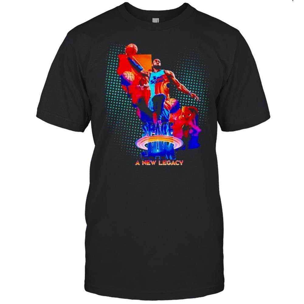 Space Jam Lebron James A New Legacy Shirt